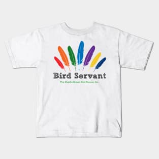 CB bird servant - black type Kids T-Shirt